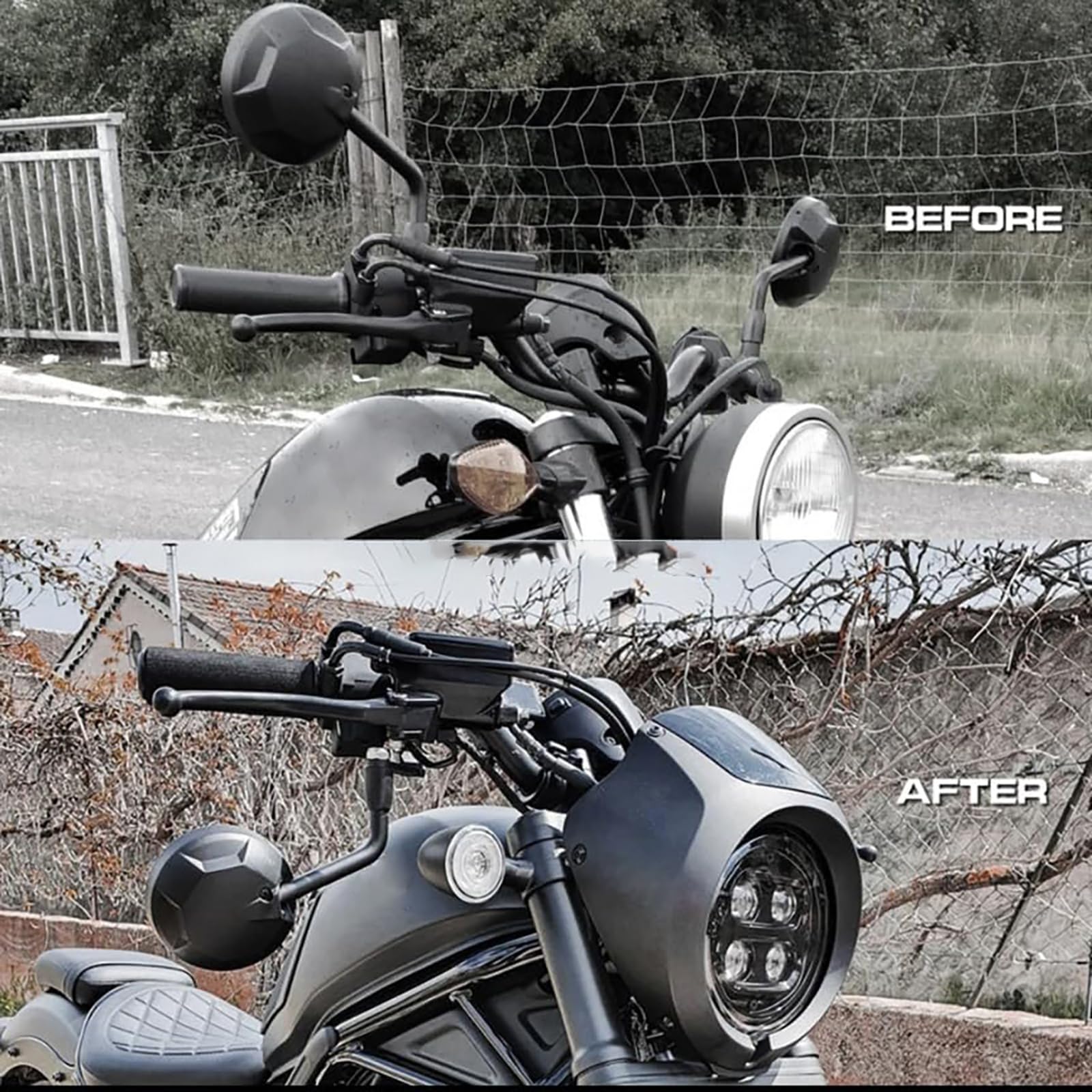 Amazon | アンダーミラー用ブラケット 取付ステー ハンドルバー